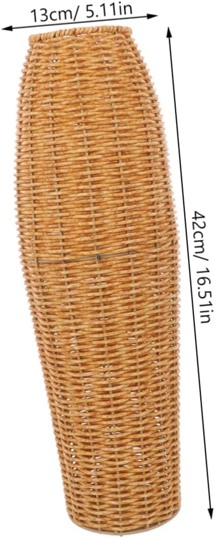 2pcs Rustic Woven Vase for Living Room Decor