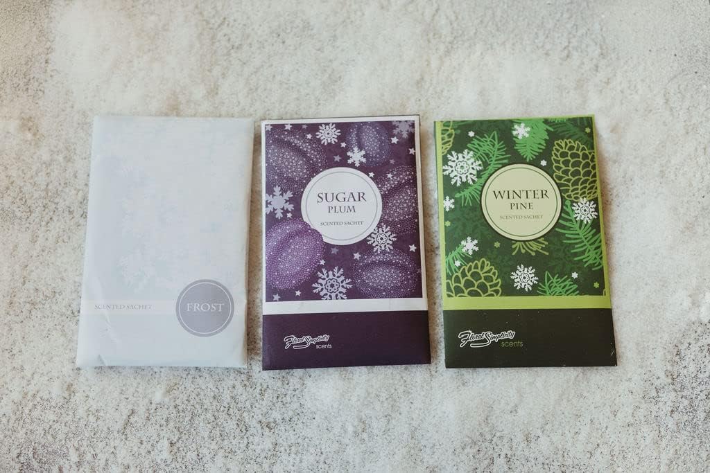 FloralSimplicity Winter Wonderland Sachet Bundle 9 Pack