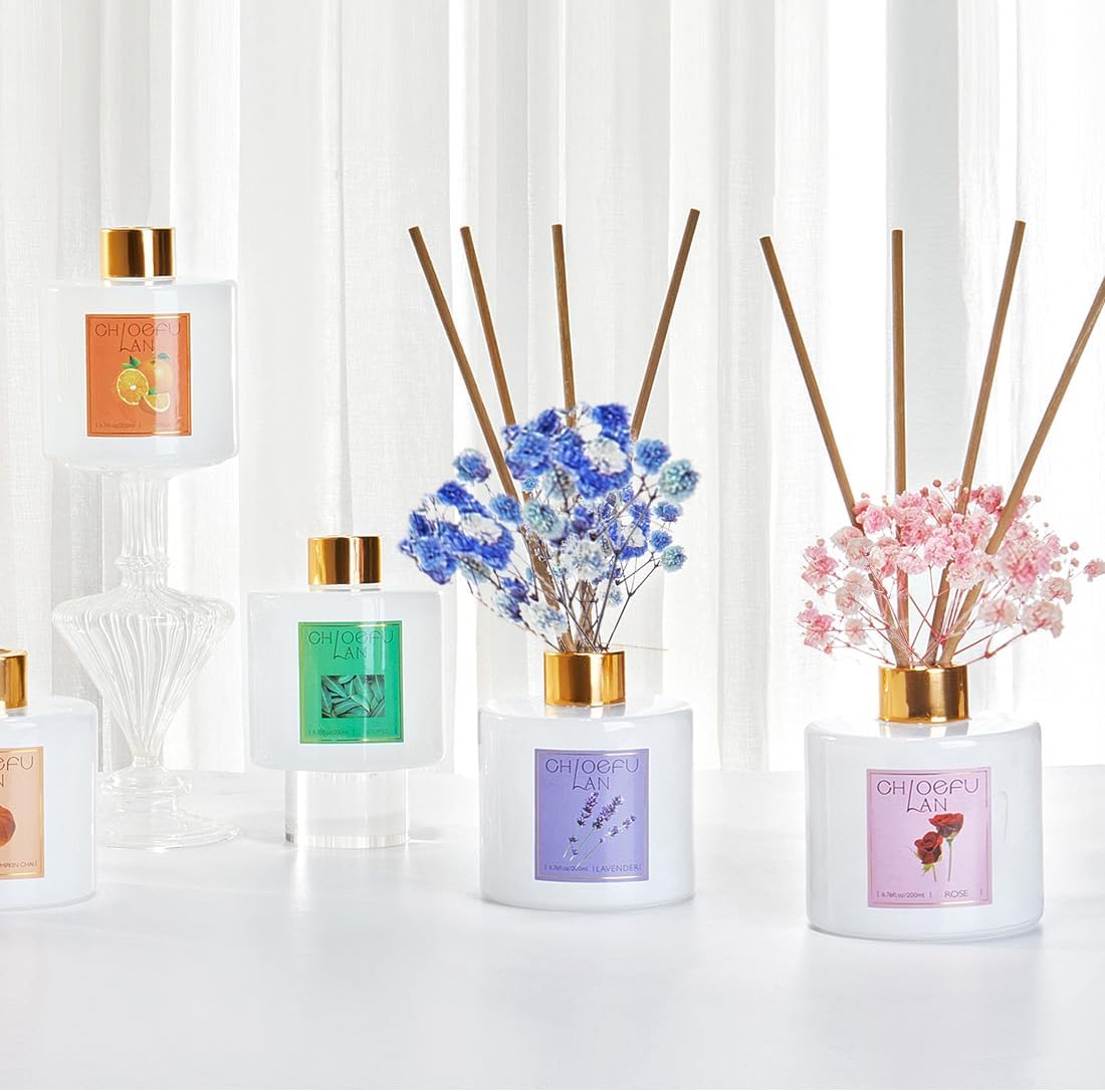 Citrus Scented Reed Diffuser 7oz 90 Days Long Lasting