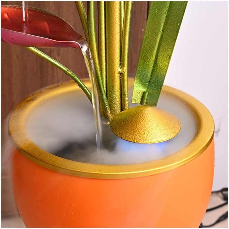 Modern Tabletop Fountain for Home Office or Living Room
