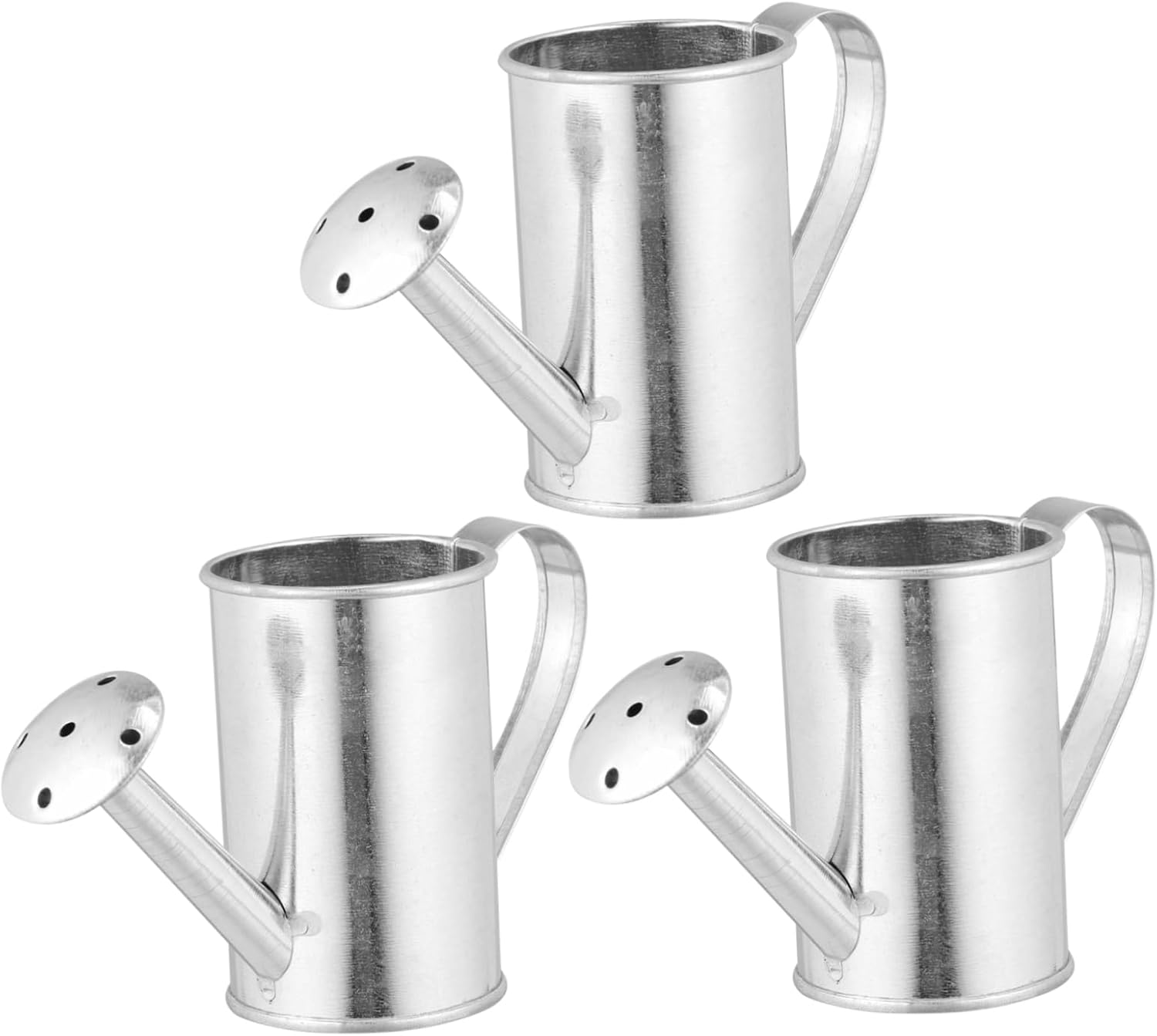 Alipis 6pcs Retro Iron Art Flower Bucket Rustic Decor Vase
