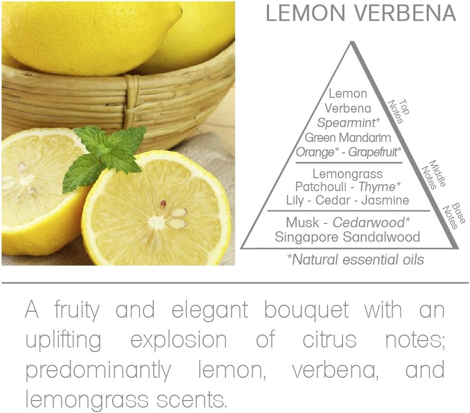Acqua Aroma Lemon Verbena Reed Diffuser Oil 68 FL OZ