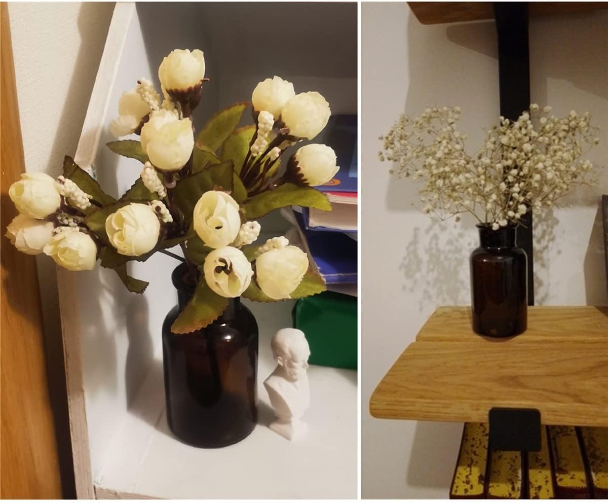 ECYC Ltd Small Glass Bud Vase for Home Events