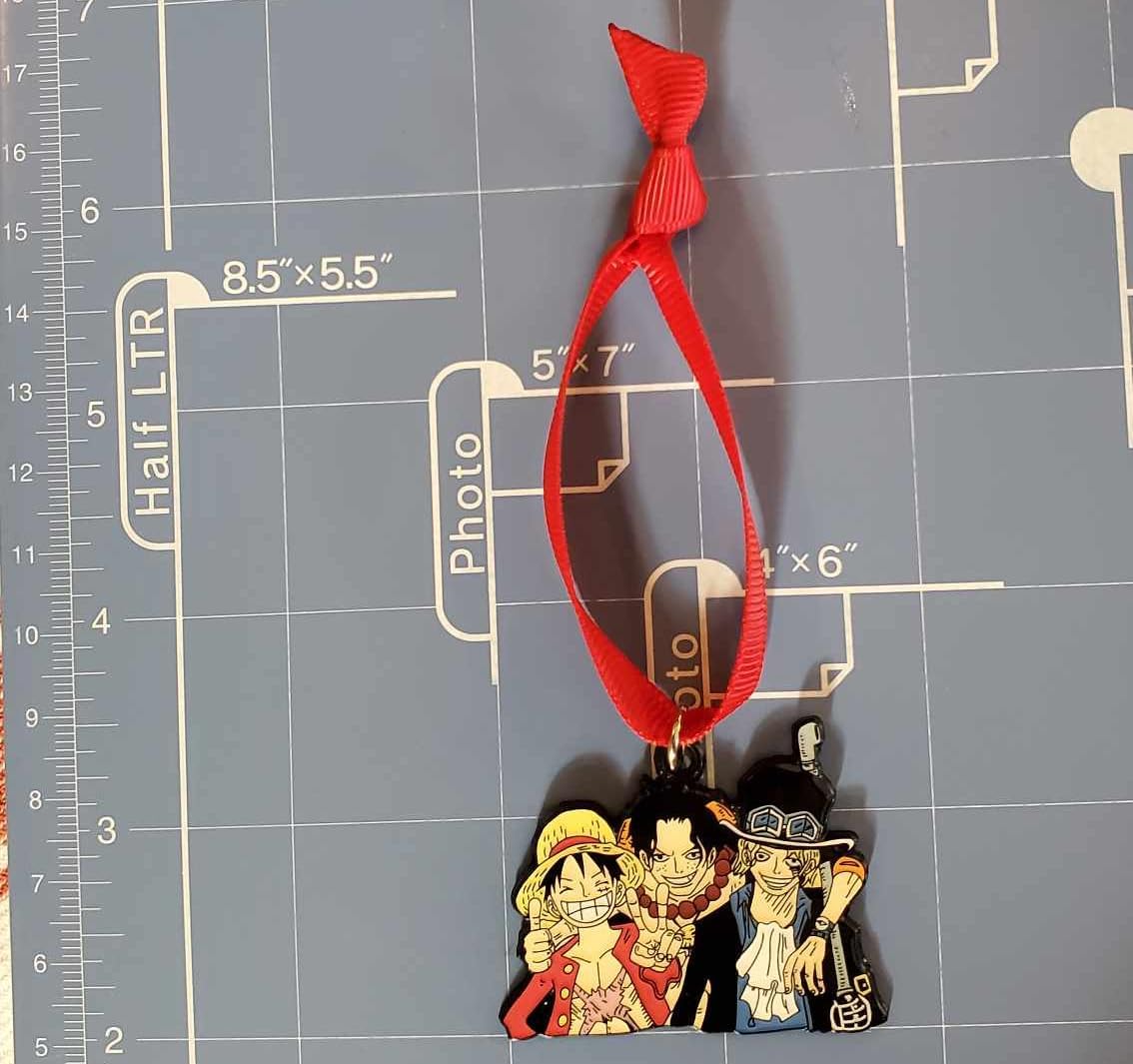 Fandom Emporium One Piece Luffy Ac Sab Adult Brothers Ornament