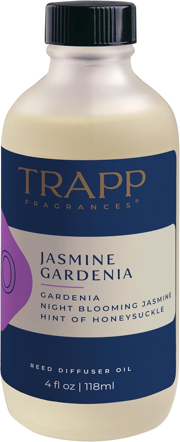 Trapp No 60 Jasmine Gardenia Reed Diffuser Refill 4 oz