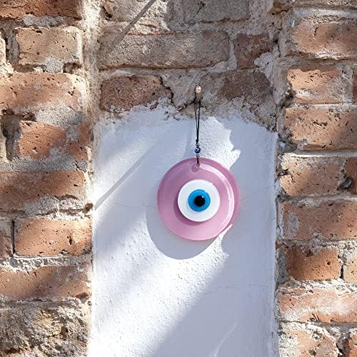 BCS Pink Evil Eye Wall Hanging Decor
