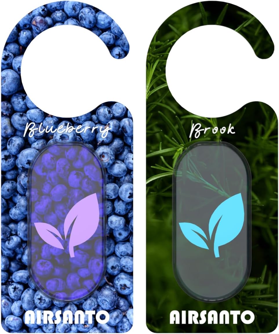 Airsanto Fresh Scent Sachets Pack of 2 Blueberry Brook