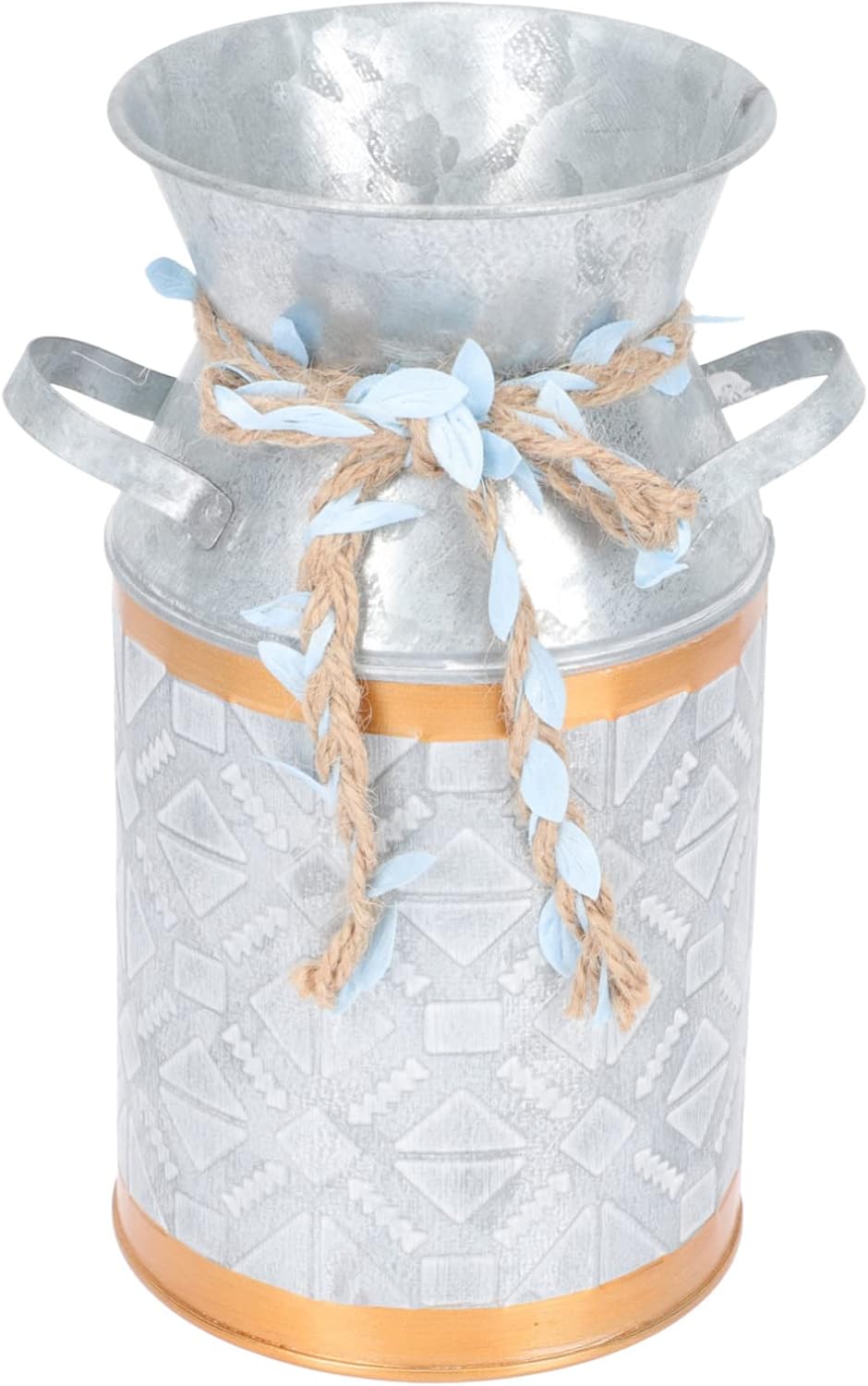 Modern Iron Flower Bucket for Home Decor