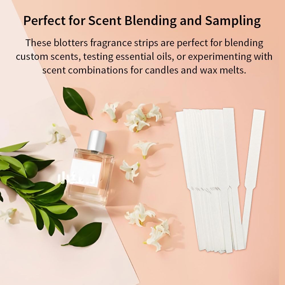 150 Pcs Thickened Perfume Test Strips for Scent Sampling