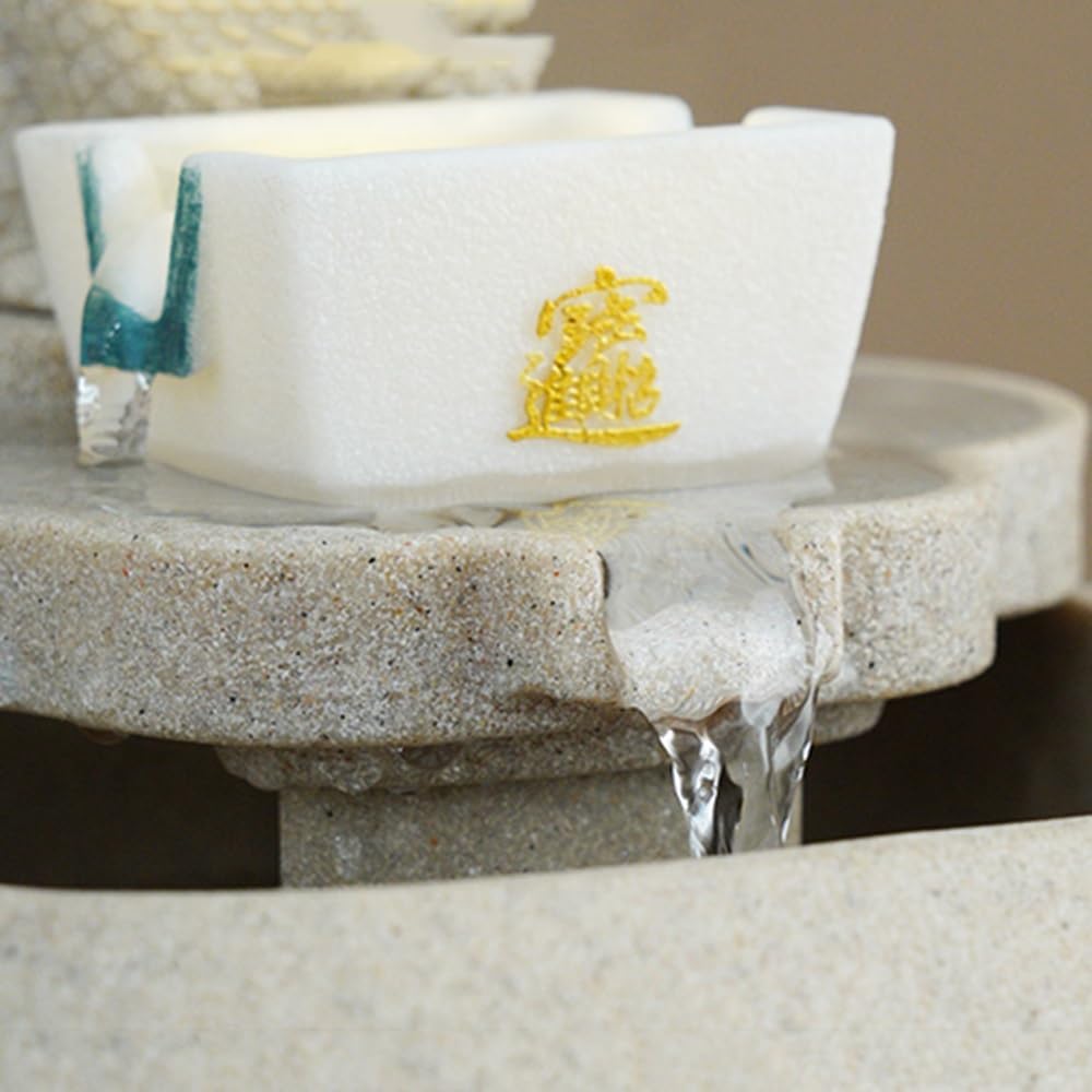 Tabletop Fountain with Lucky Beast Design