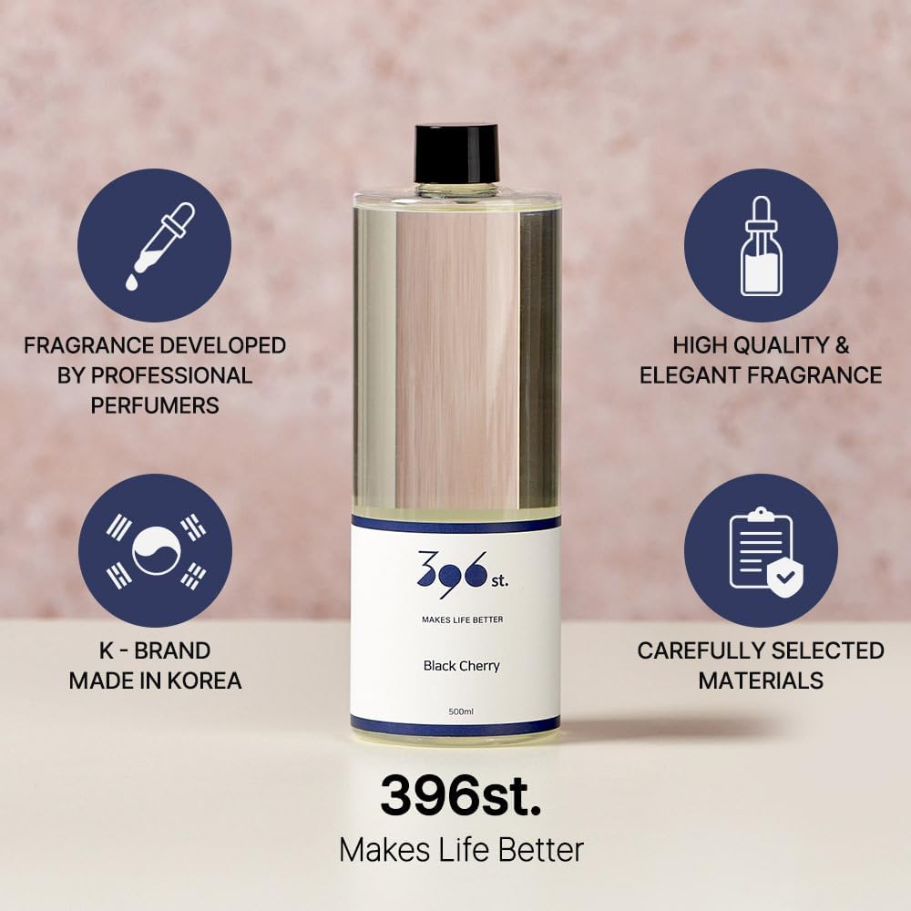 396 St Reed Diffuser Oil Refill Peony 169oz 10 Fiber Reed Sticks