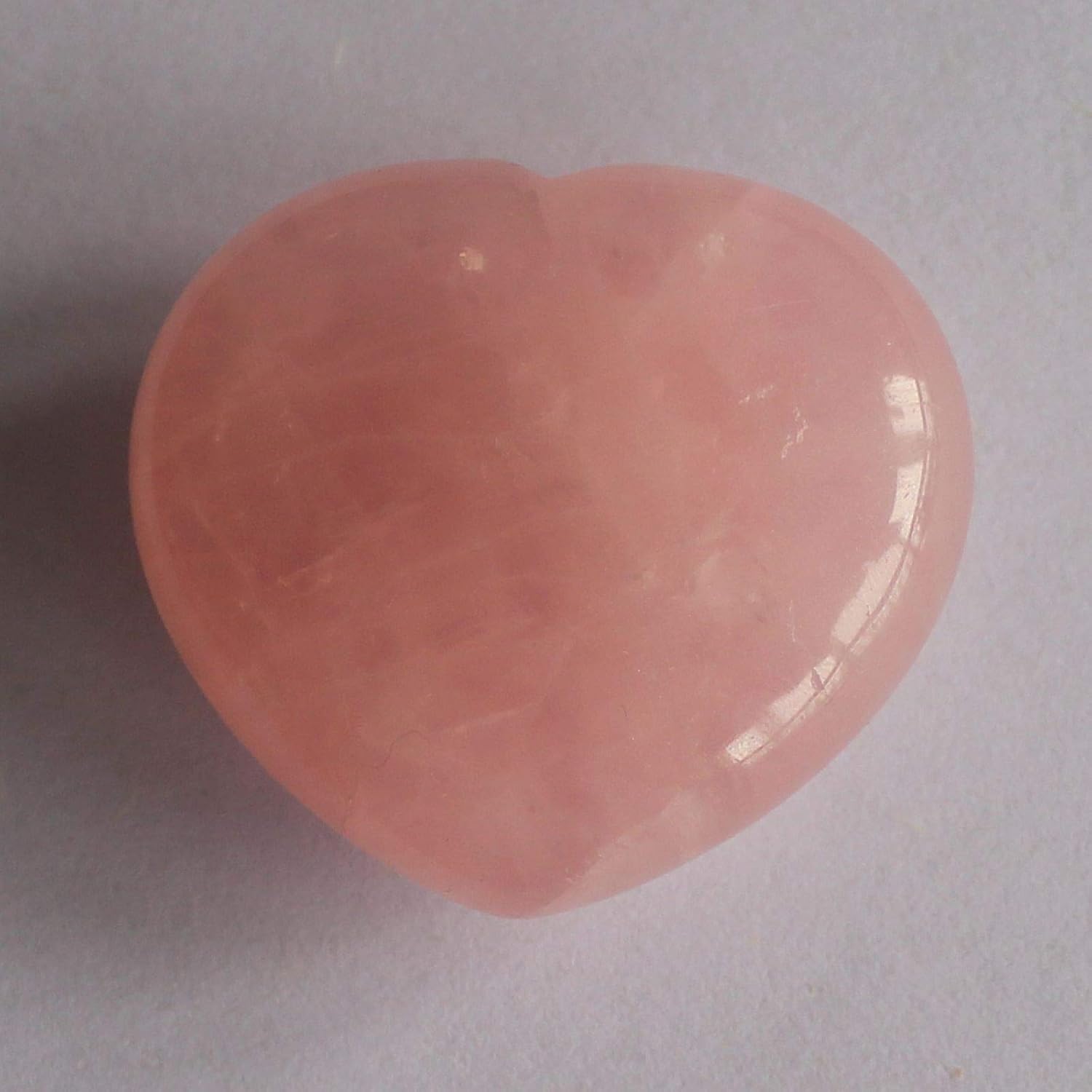 1pcs Mixed Gemstone Crystal Heart Piece 45mm Rose Quartz