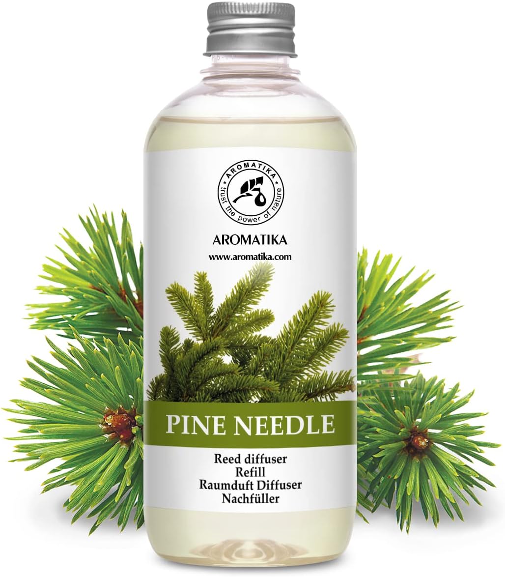 Pine Diffuser Refill 17 Fl Oz - Natural Essential Oil for Fresh Aroma