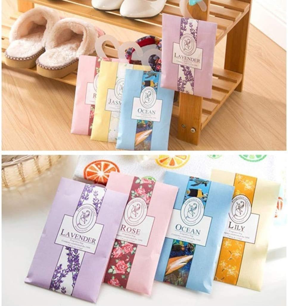 5Pcs Scented Fragrance Sachets for Home Car Wardrobe Room