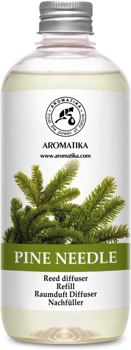 Pine Diffuser Refill 17 Fl Oz - Natural Essential Oil for Fresh Aroma