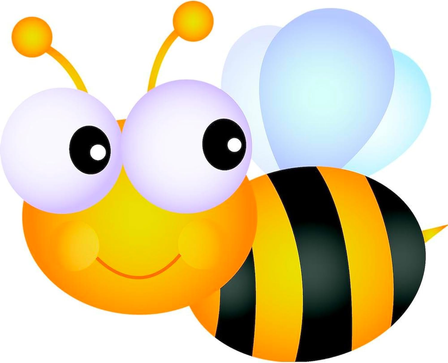 CafePress Bumble Bee Round 4 Inch MDF Holiday Ornament