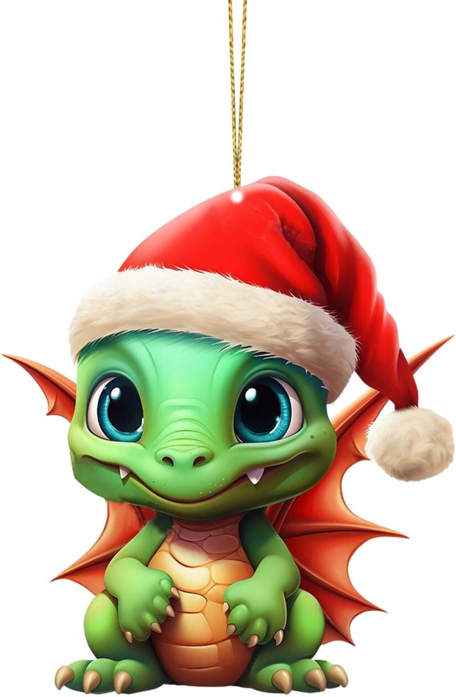 Dragon Baby Christmas Hanging Ornaments Cute Cartoon Decor