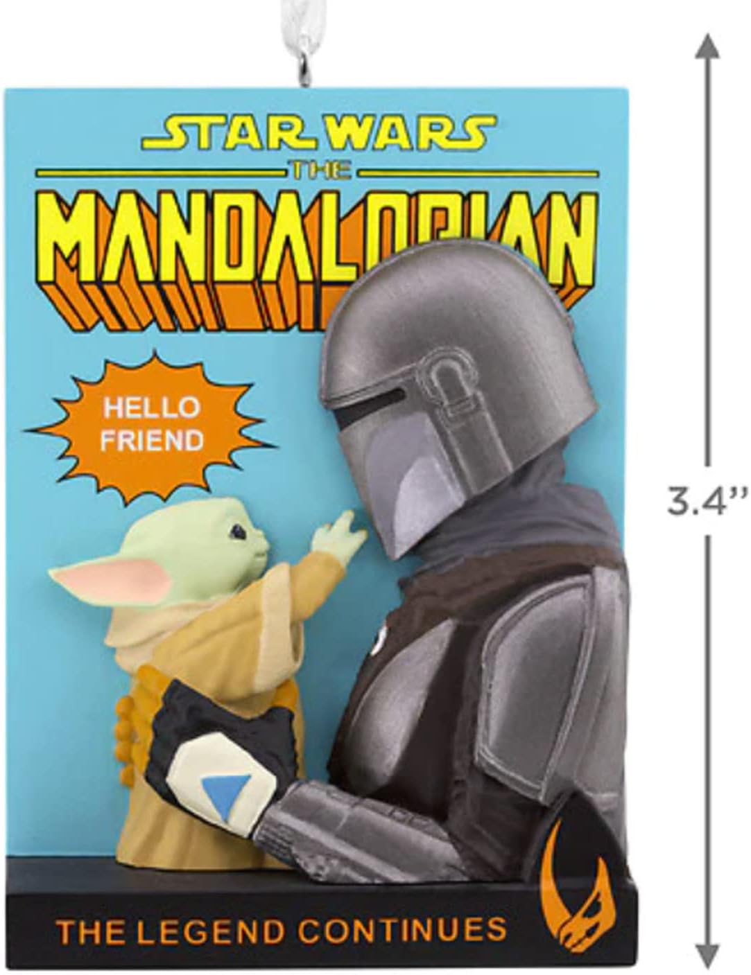 Hallmark Star Wars The Mandalorian Christmas Ornament