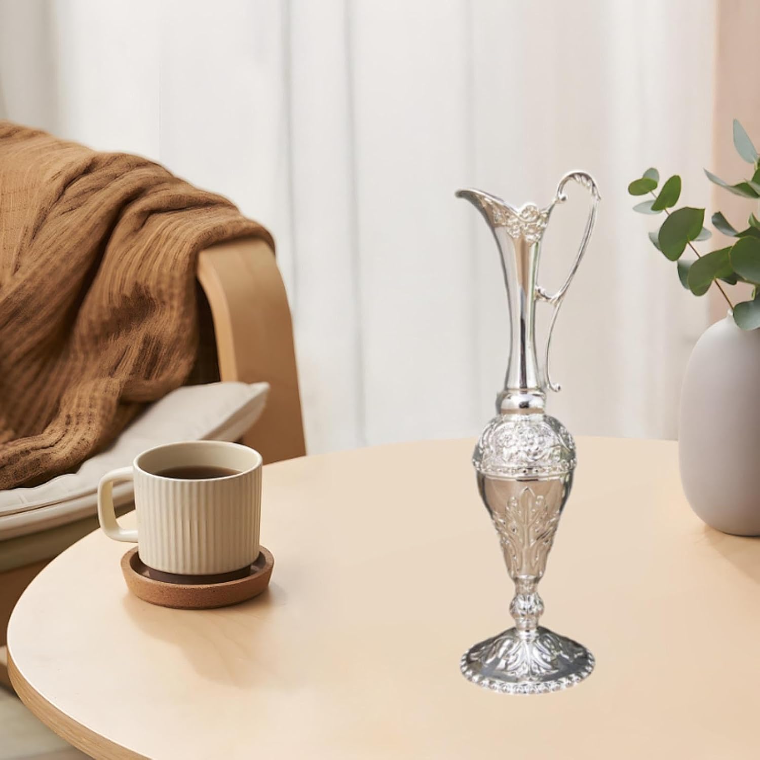 Fenteer Flower Vase for Silver Decor