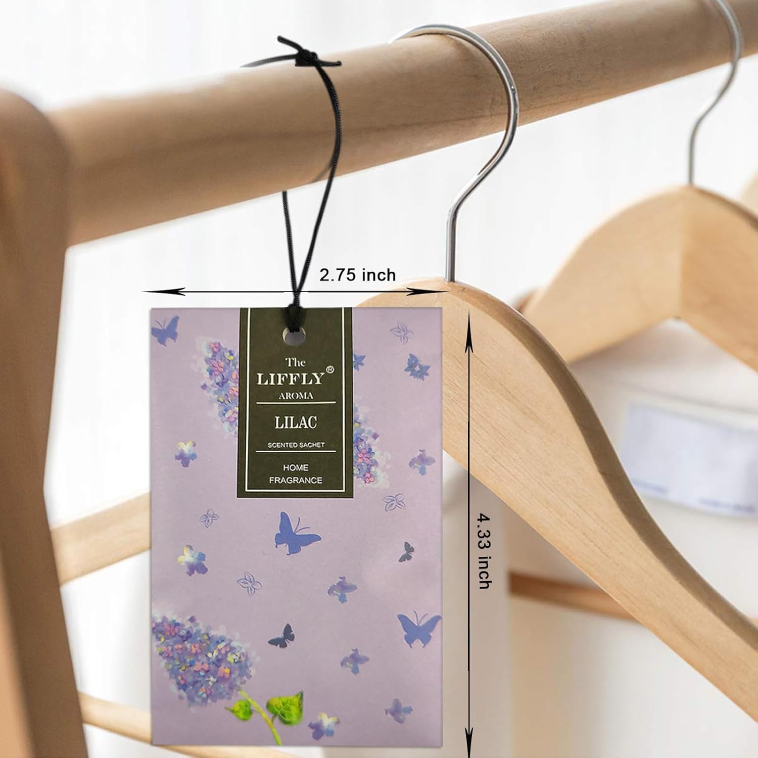 14 Pack Lilac Scented Sachets for Drawers and Closets