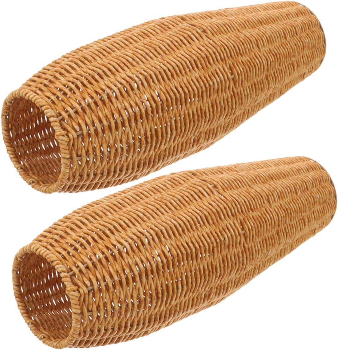 2pcs Rustic Woven Vase for Living Room Decor