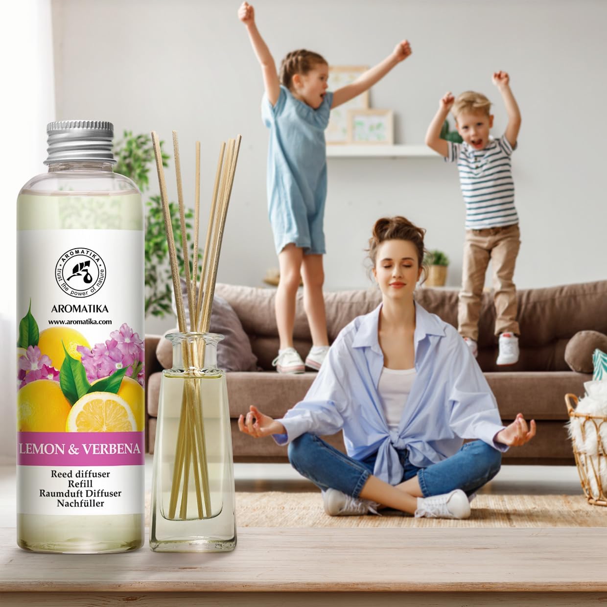 Lemon Verbena Reed Diffuser Refill 68 Fl Oz