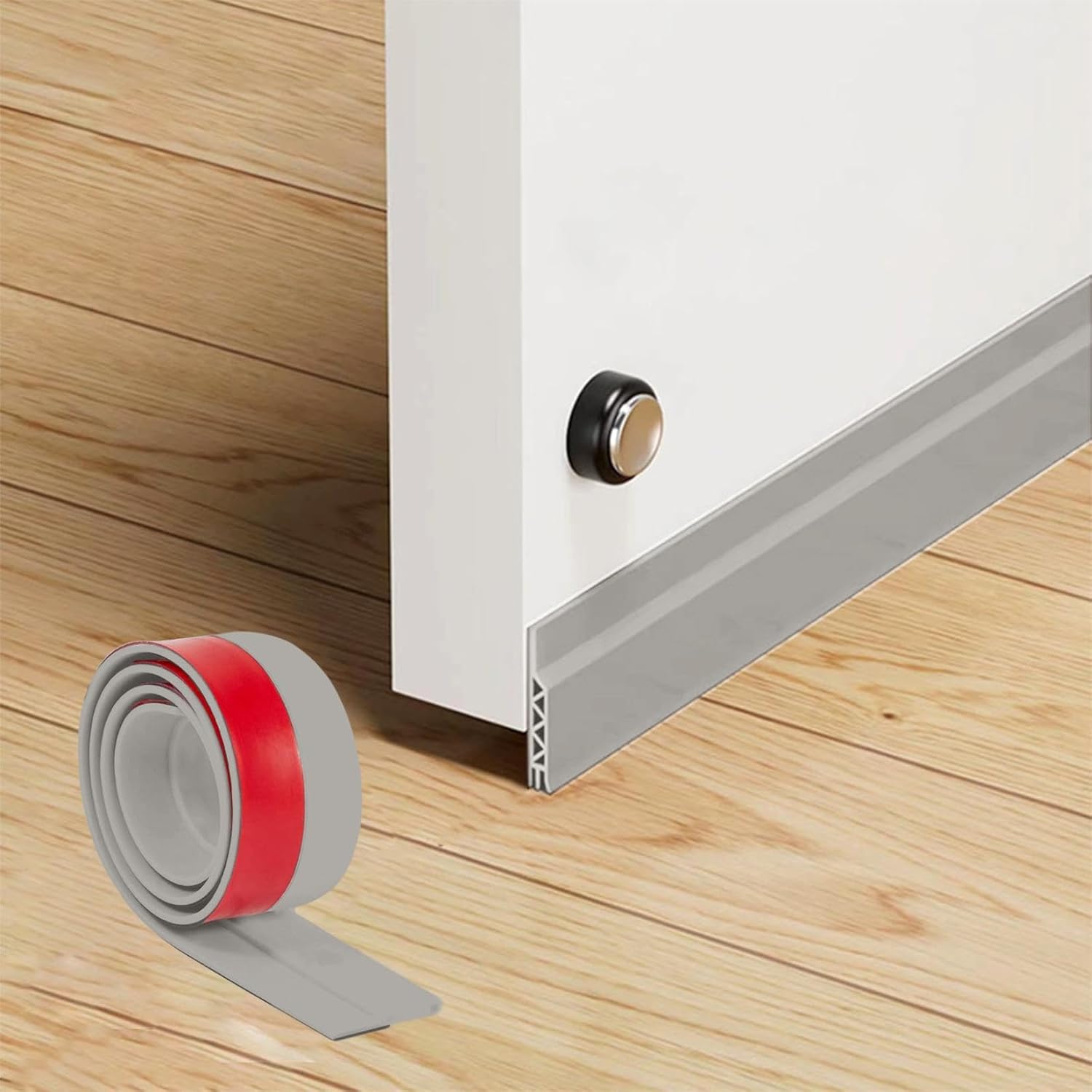 Kakina CMSX Door Draft Stopper 2 x 39 Gray