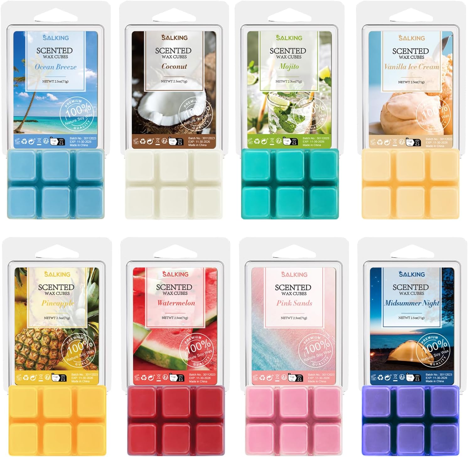 Salking Summer Scented Wax Melts Gift Set