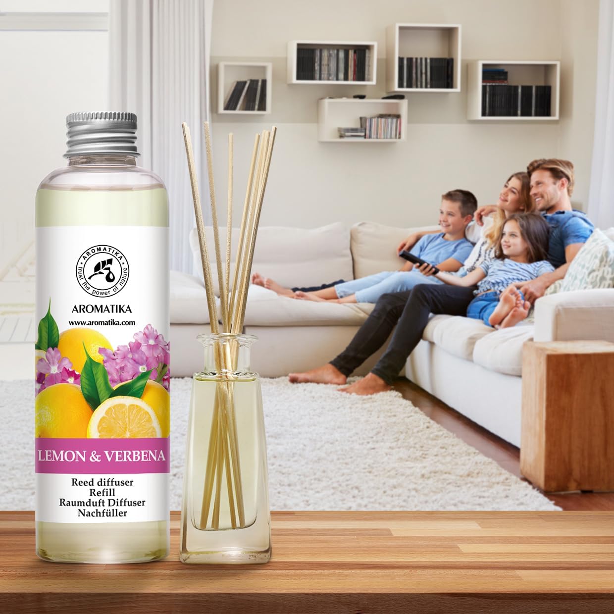 Lemon Verbena Reed Diffuser Refill 68 Fl Oz