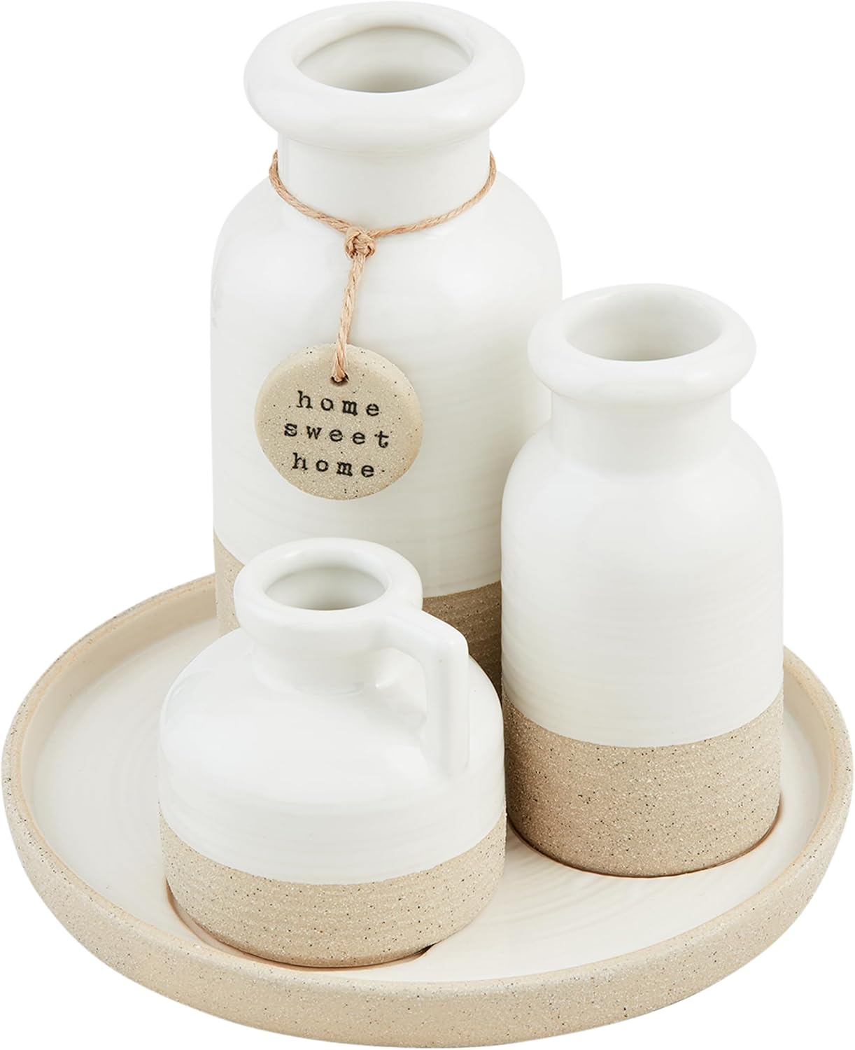 Mud Pie Connected Farm Vase Set of 3