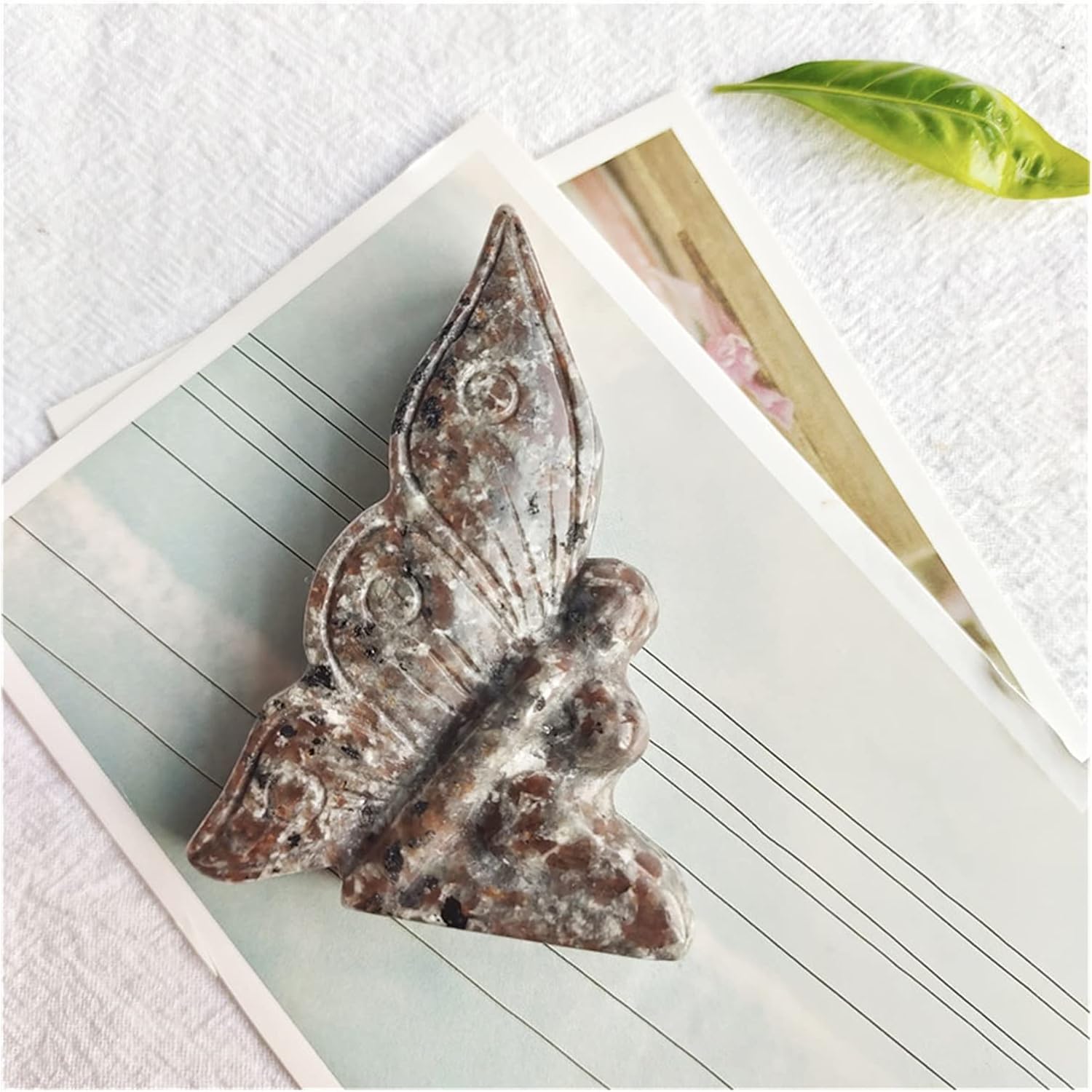 FIDEMM Natural Crystal Healing Stones for Home Decor