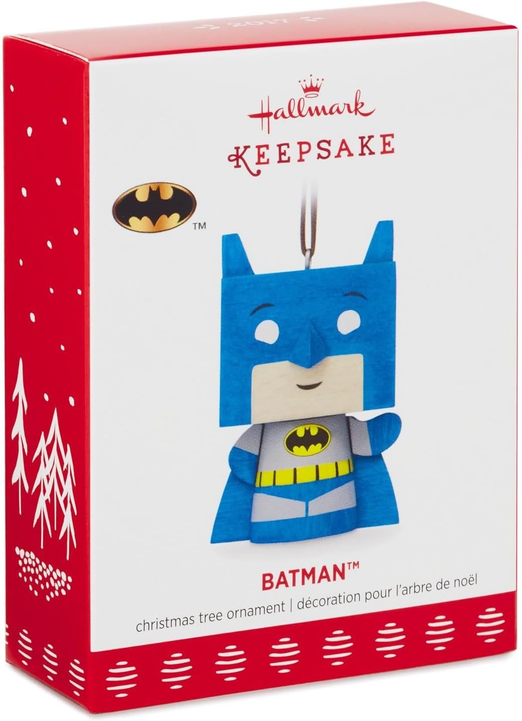 2017 Hallmark Batman Wood Ornament 1