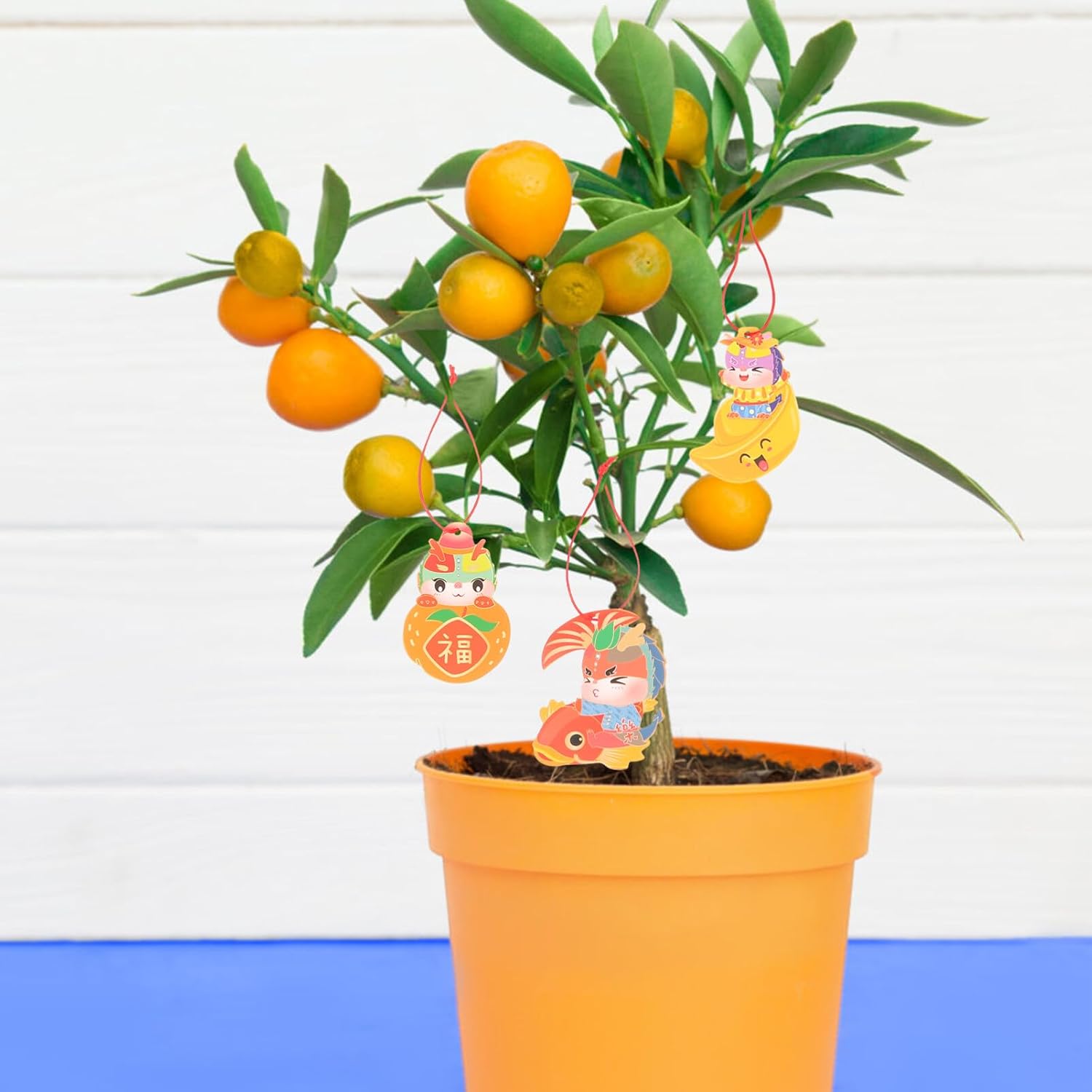 6pcs Chinese Hanging Ornaments for Festive Spring Festival Decor