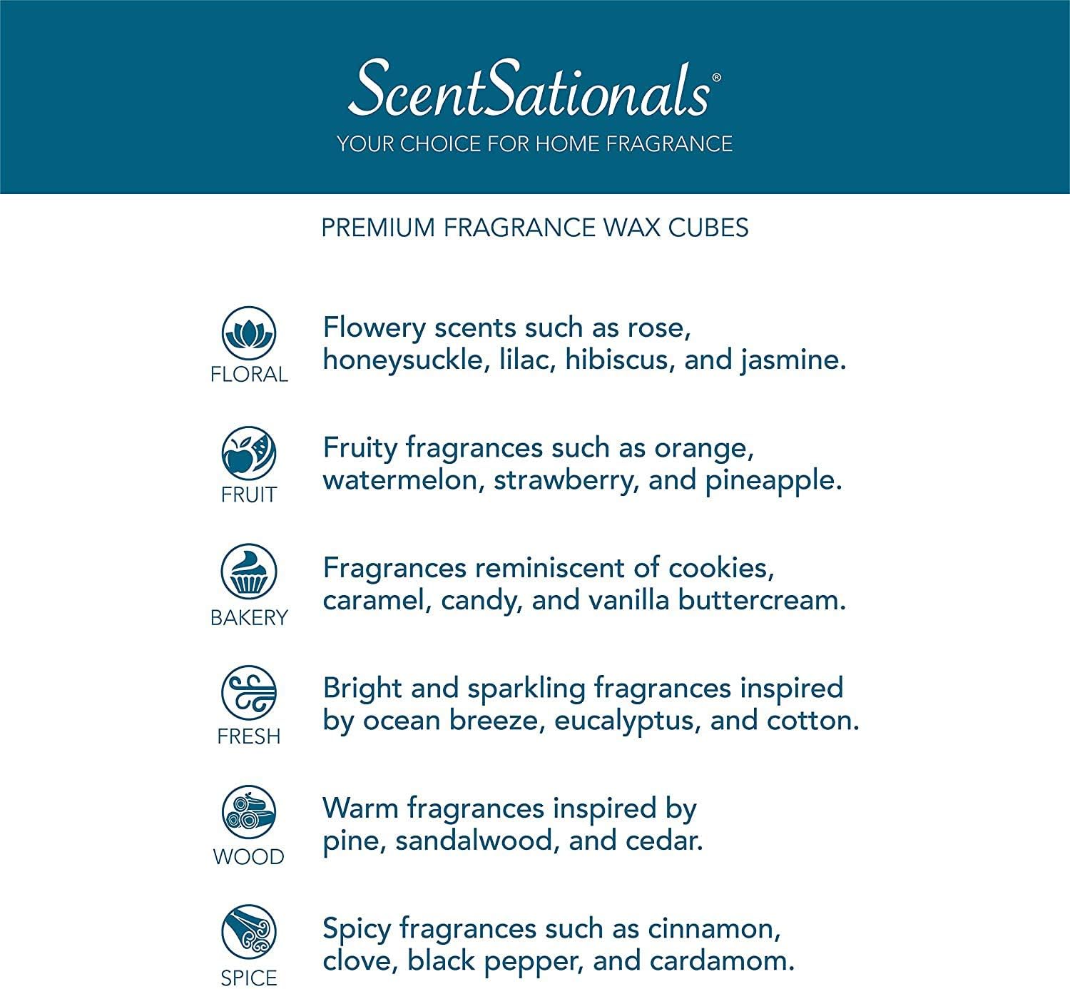 ScentSationals Honeysuckle Nectar Wax Cubes 1