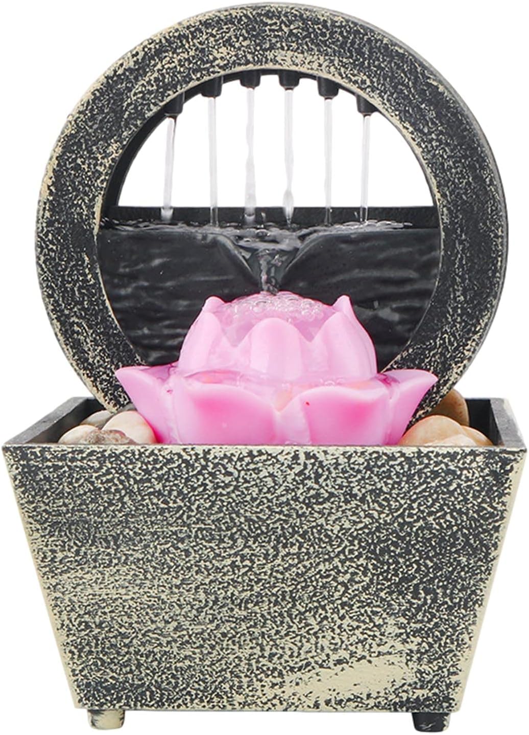 DYPASA Tabletop Fountain for Office and Bedroom Decor