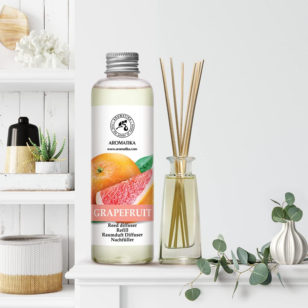 AROMATIKA Reed Diffuser Oil Refill Grapefruit