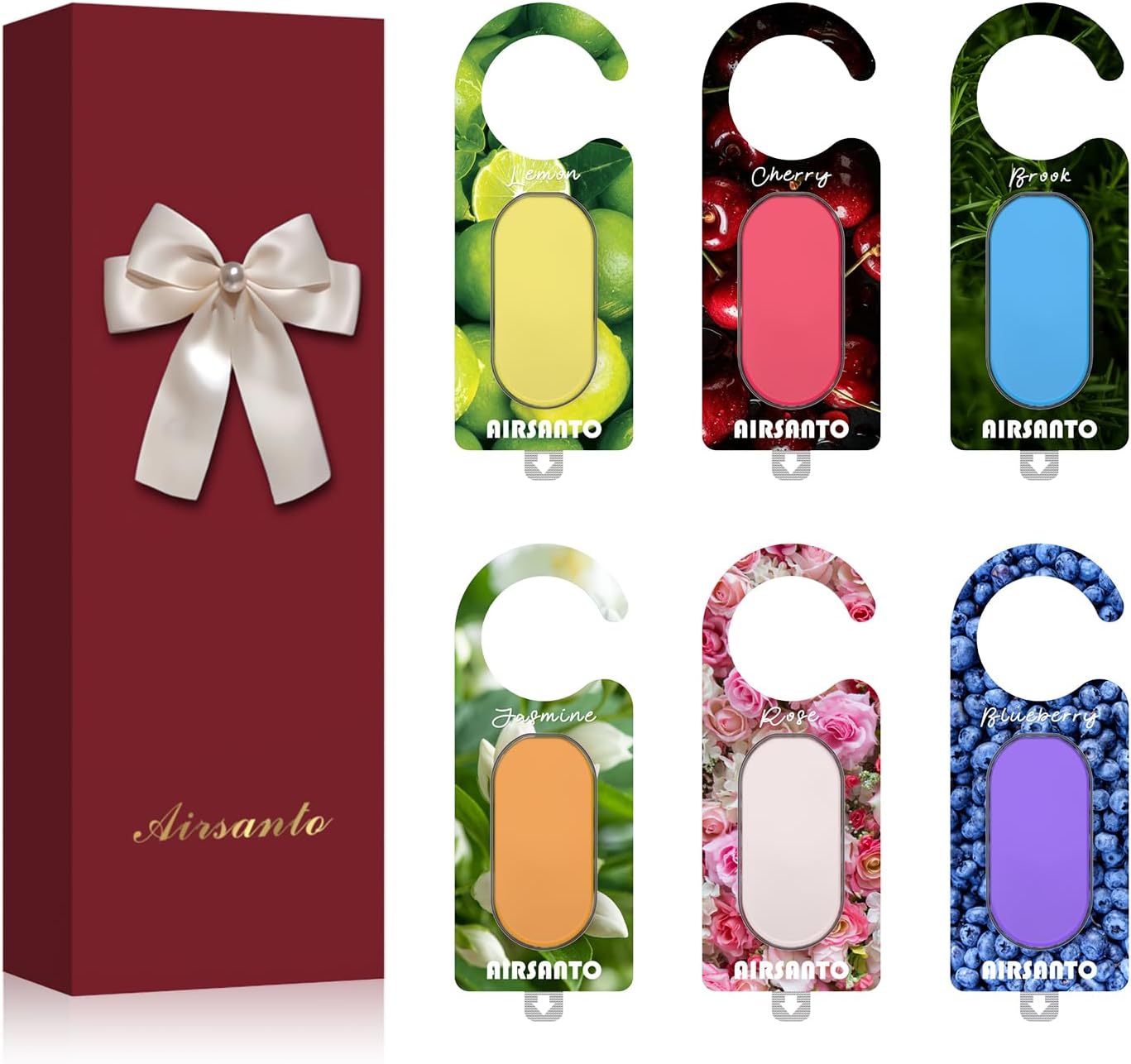 Essential Oil Scent Sachets 6 Pack for Drawers and Closets