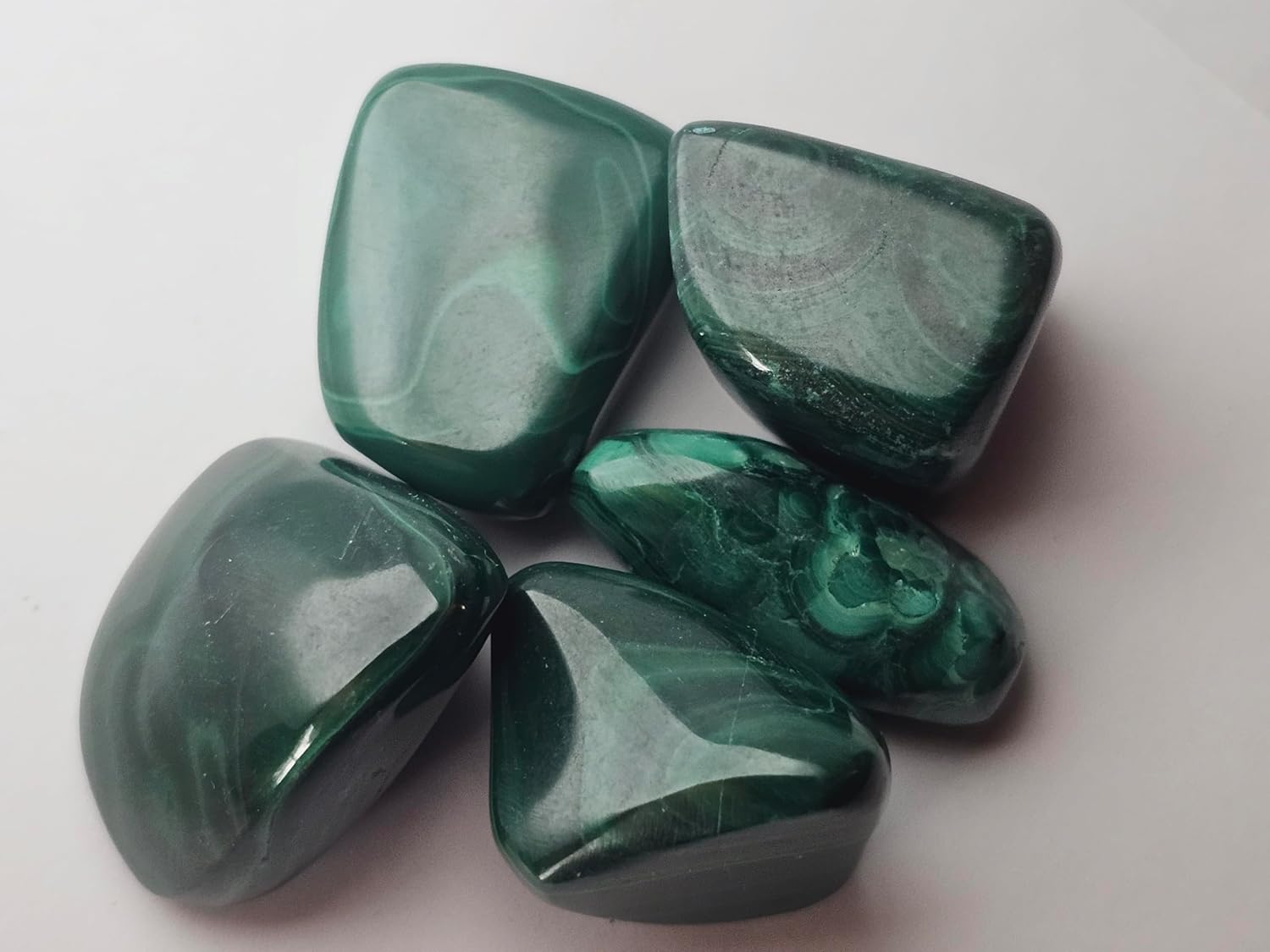 Exotic Tumbled Stone Collection Malachite
