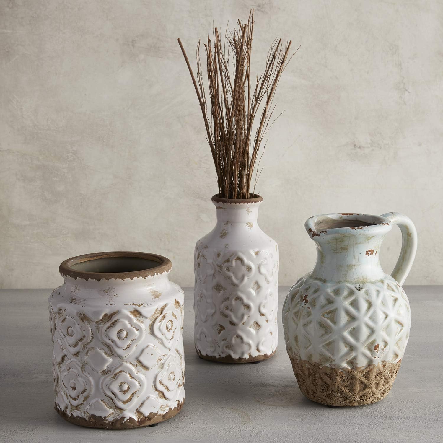 47th Main Concrete Vase 7x55x790 Inches