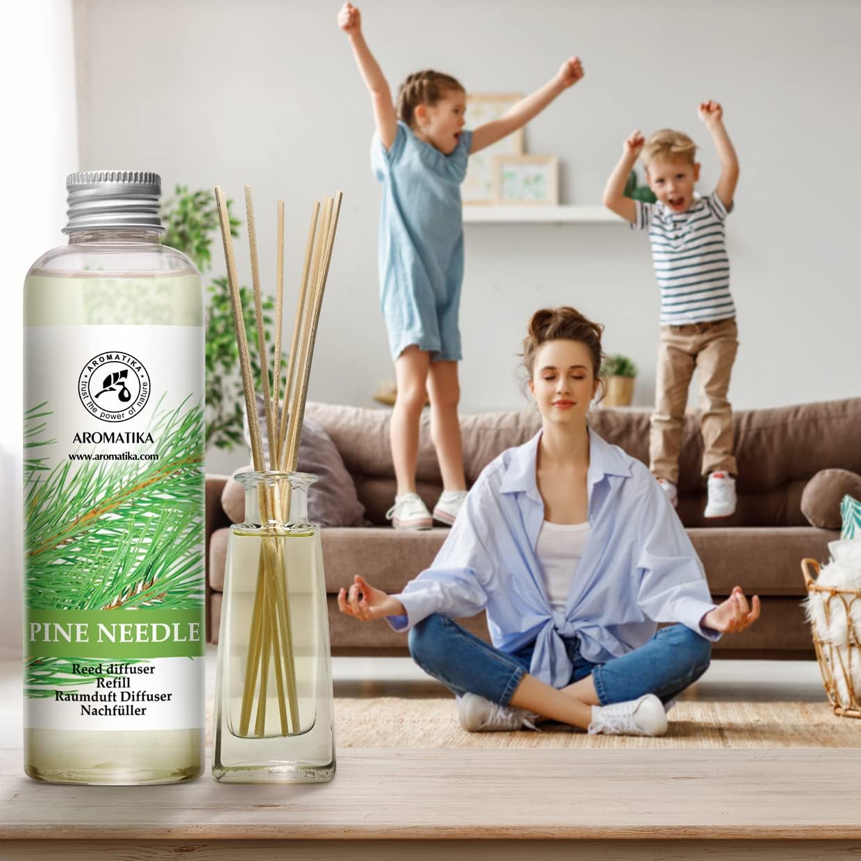 Pine Diffuser Refill 68 Fl Oz - Fresh Natural Fragrance