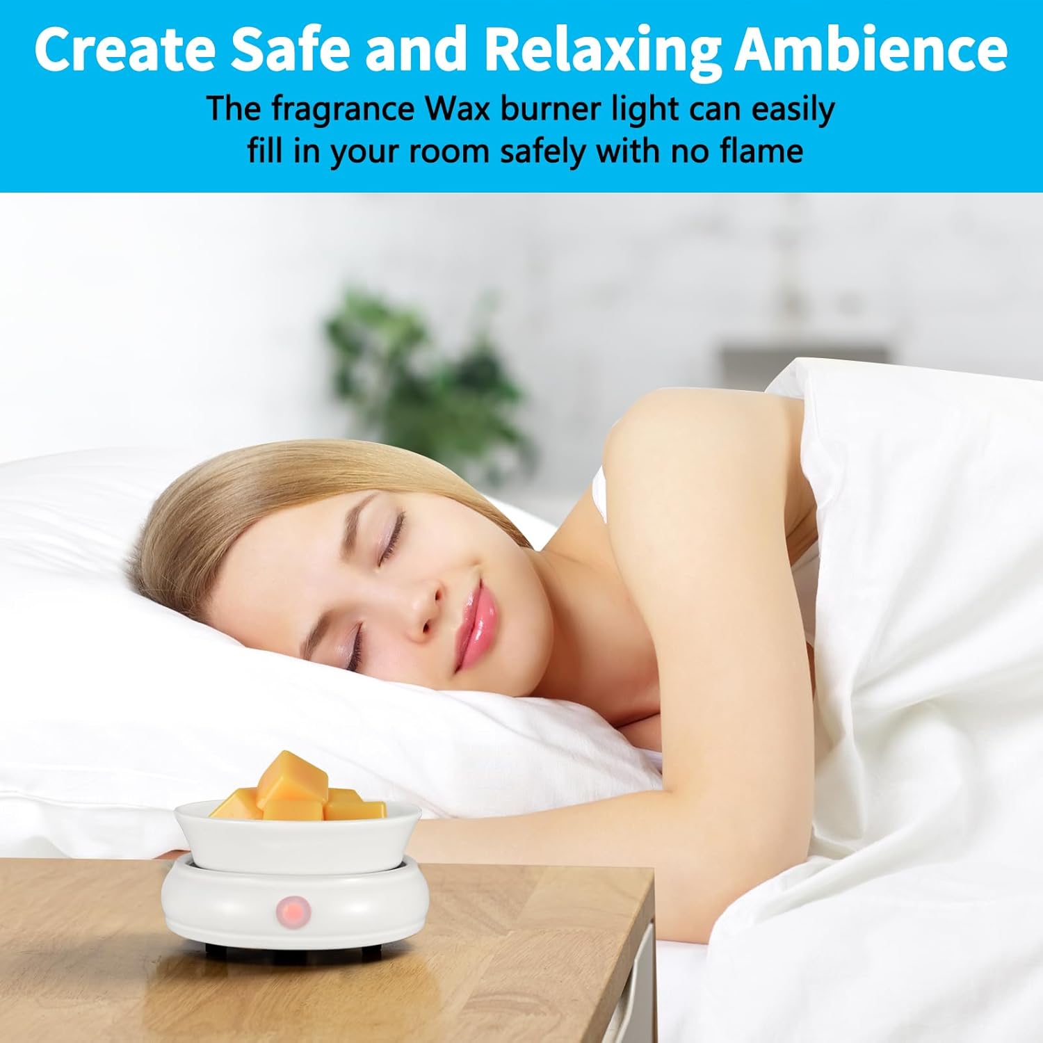 Ceramic Wax Warmer 3-in-1 for Home Fragrance