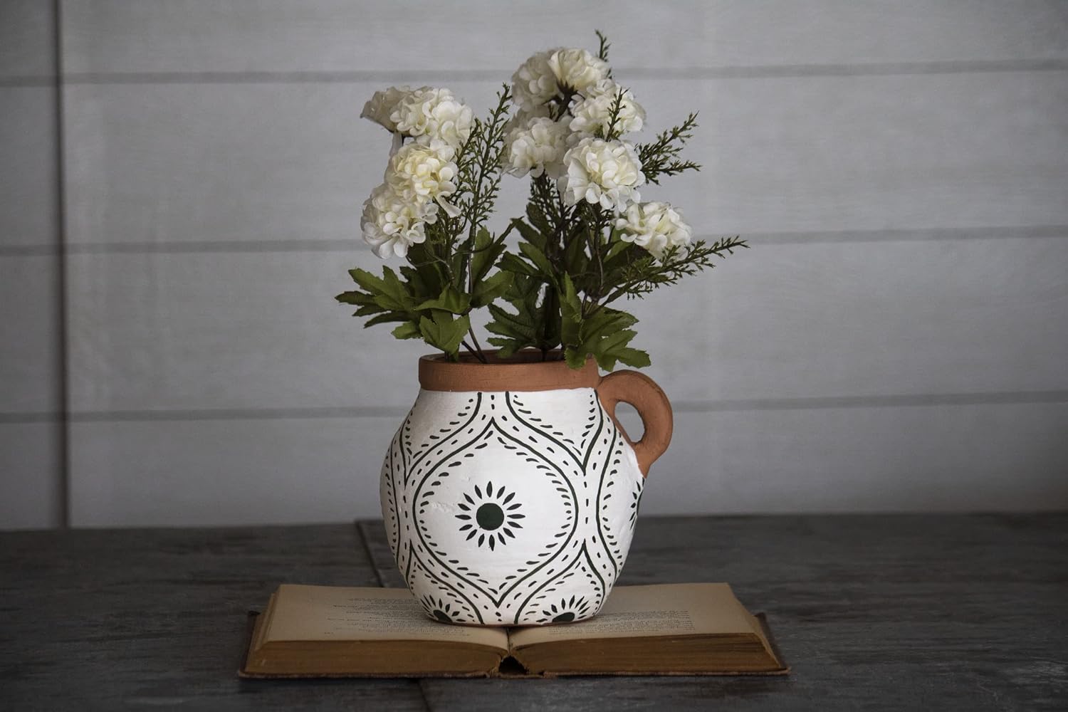 Foreside Home and Garden Natural Terracotta Bud Vase
