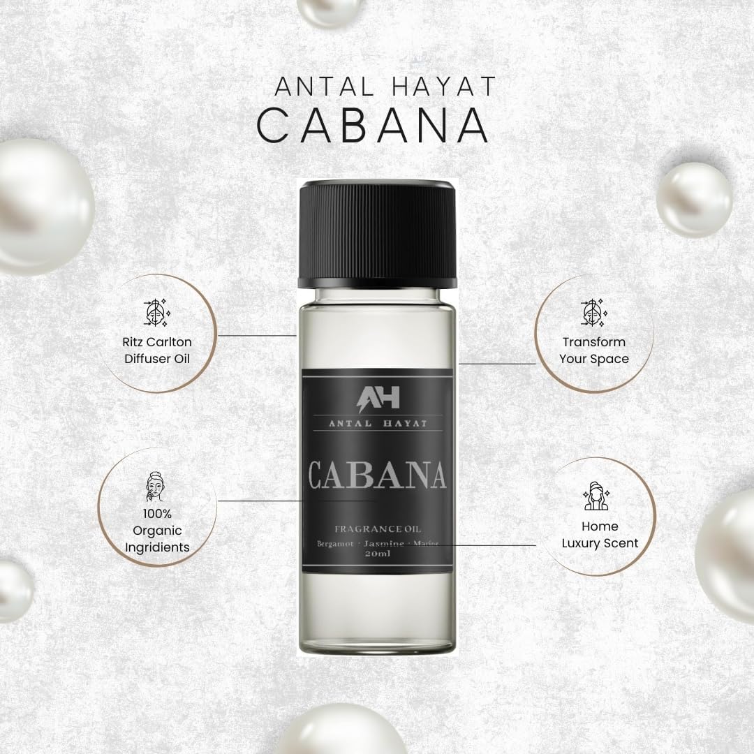 Cabana Essential Oil 20ml - Ritz Carlton Inspired Diffuser Oil
