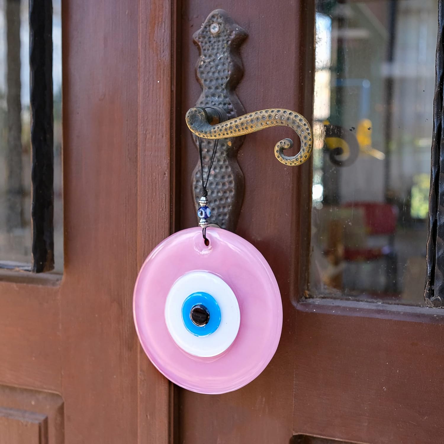 BCS Pink Evil Eye Wall Hanging Decor