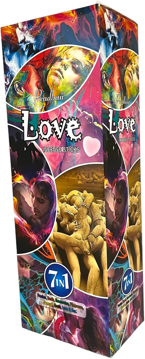Pradhan 7 Scents Sampler Assorted Love