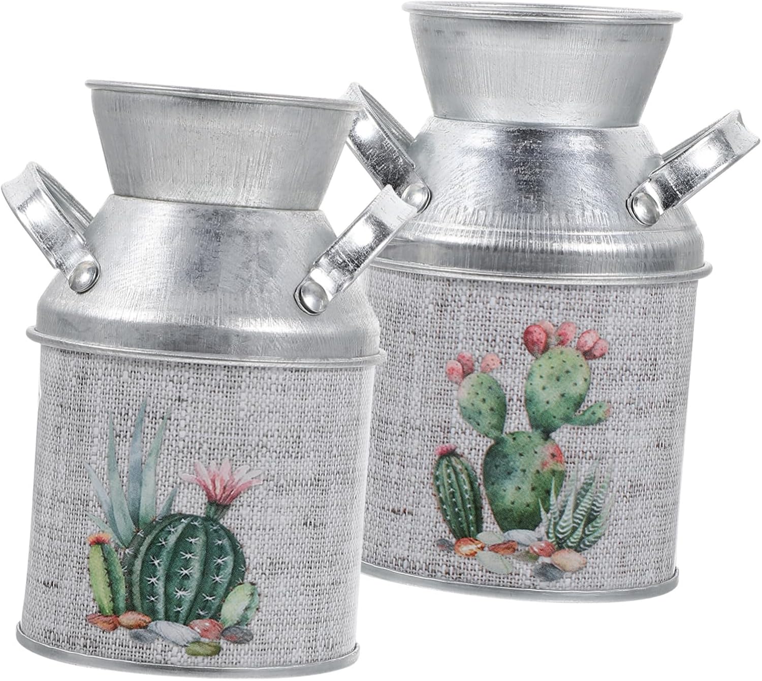 Unomor 8pcs Vintage Pitcher Vase Set