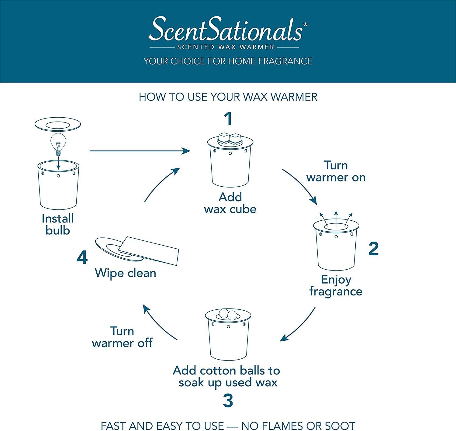 ScentSationals Honeysuckle Nectar Wax Cubes 1