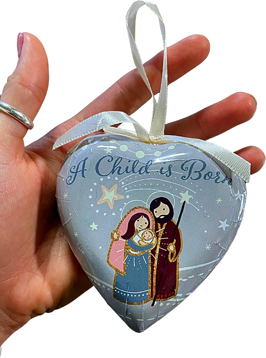 Needzo 2024 Christian Christmas Ornament Pack of 6