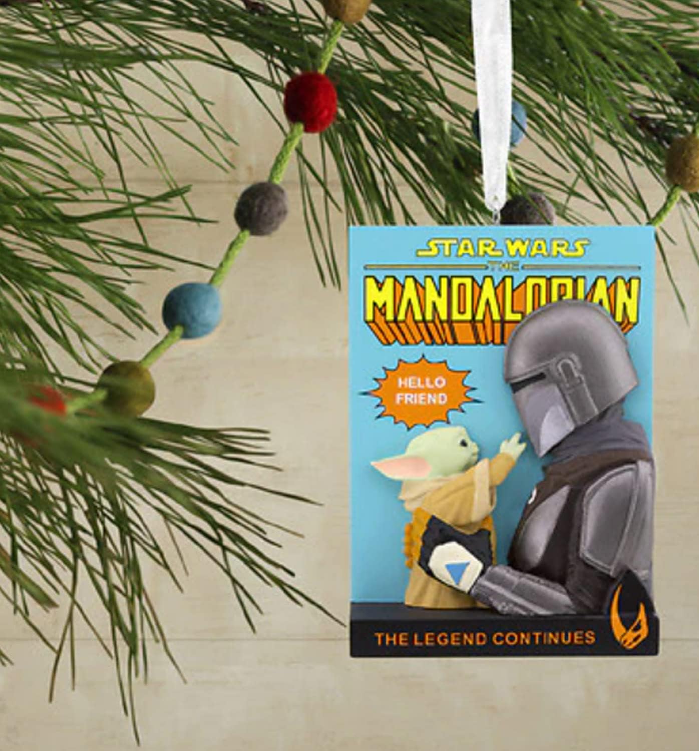 Hallmark Star Wars The Mandalorian Christmas Ornament
