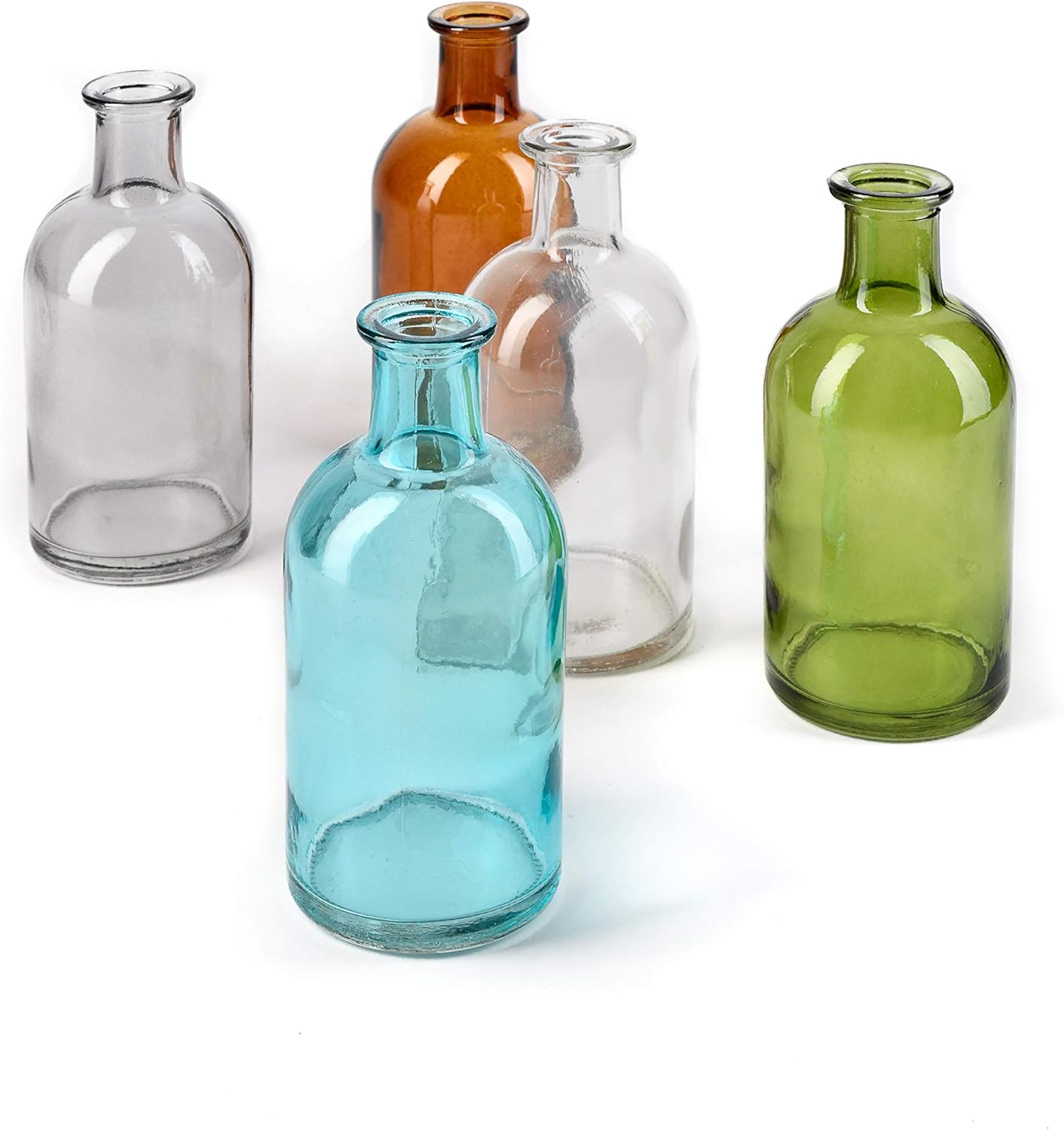 Serene Spaces Living 6 Pack Bud Vases for Decor